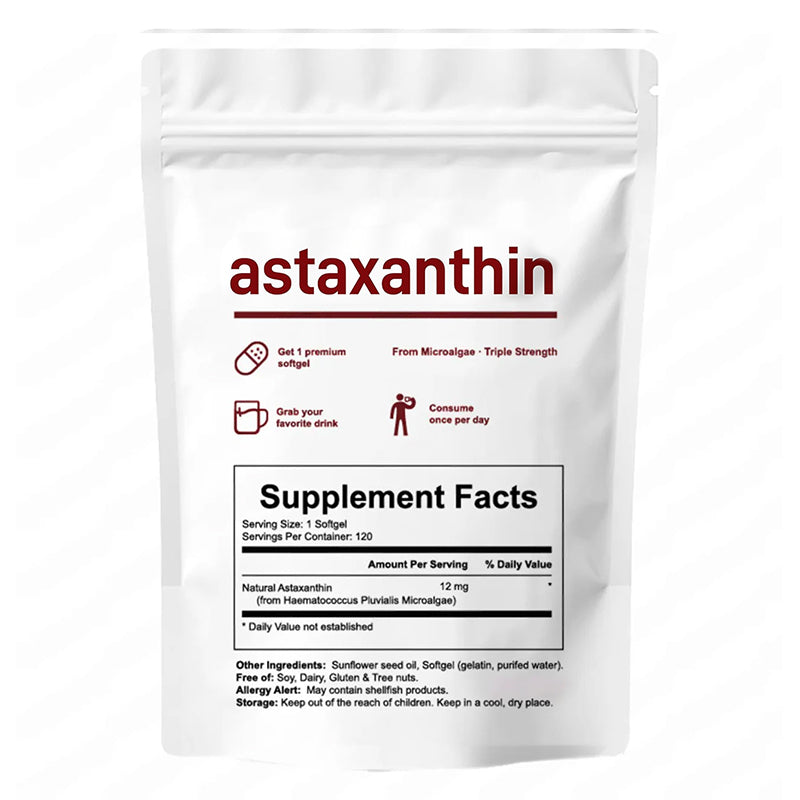 Astaxanthin Capsules ASTAXANTHIN Rich DHA Support