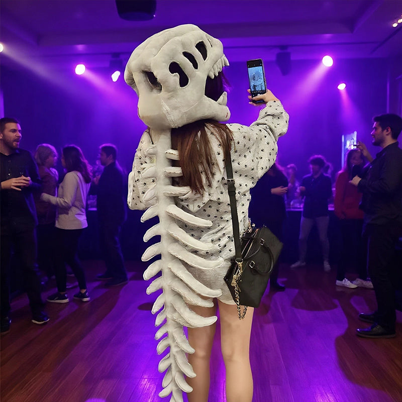 3D Dinosaur Skeleton Costume